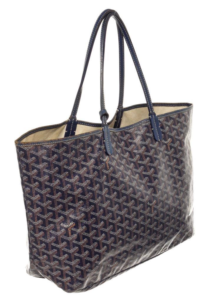 Goyard Blue Goyardine Coated Canvas St. Louis PM Tote Bag商品第3张图片规格展示