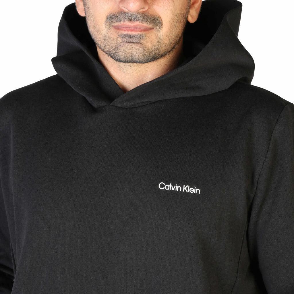 商品Calvin Klein|Calvin Klein hooded solid color long sleeve Sweatshirt,价格¥834,第5张图片详细描述