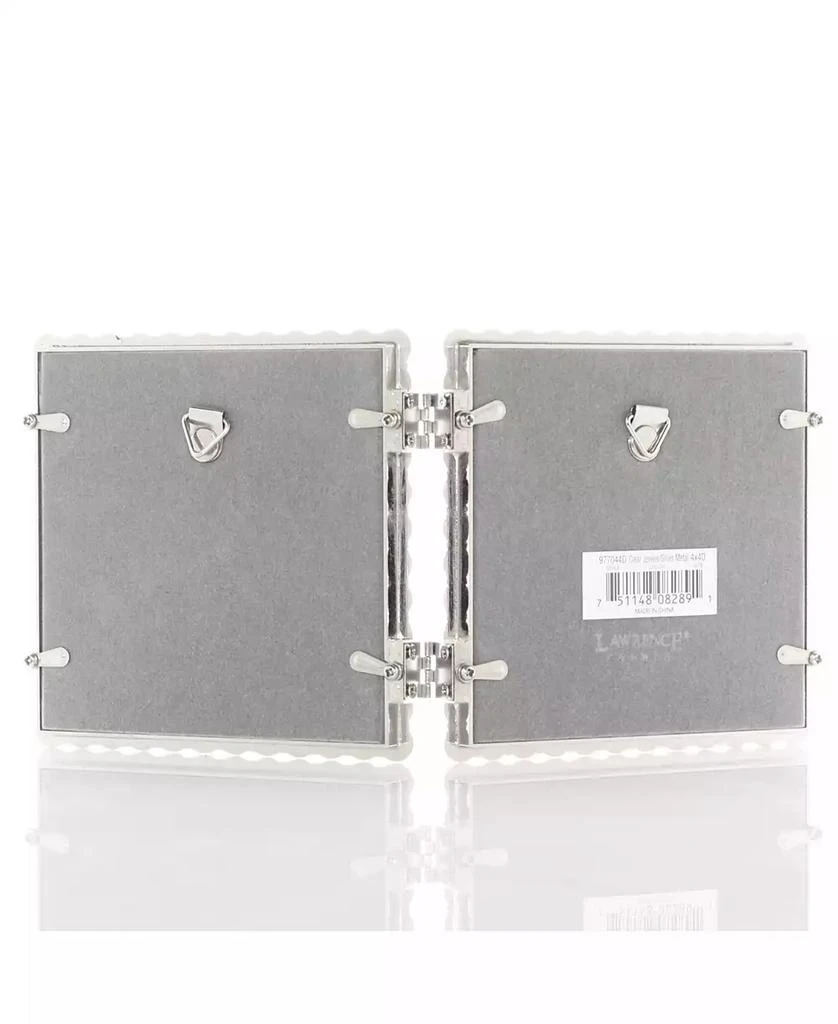 商品Lawrence Frames|Metal Sparkle Double Frame , 4" x 4",价格¥203,第3张图片详细描述