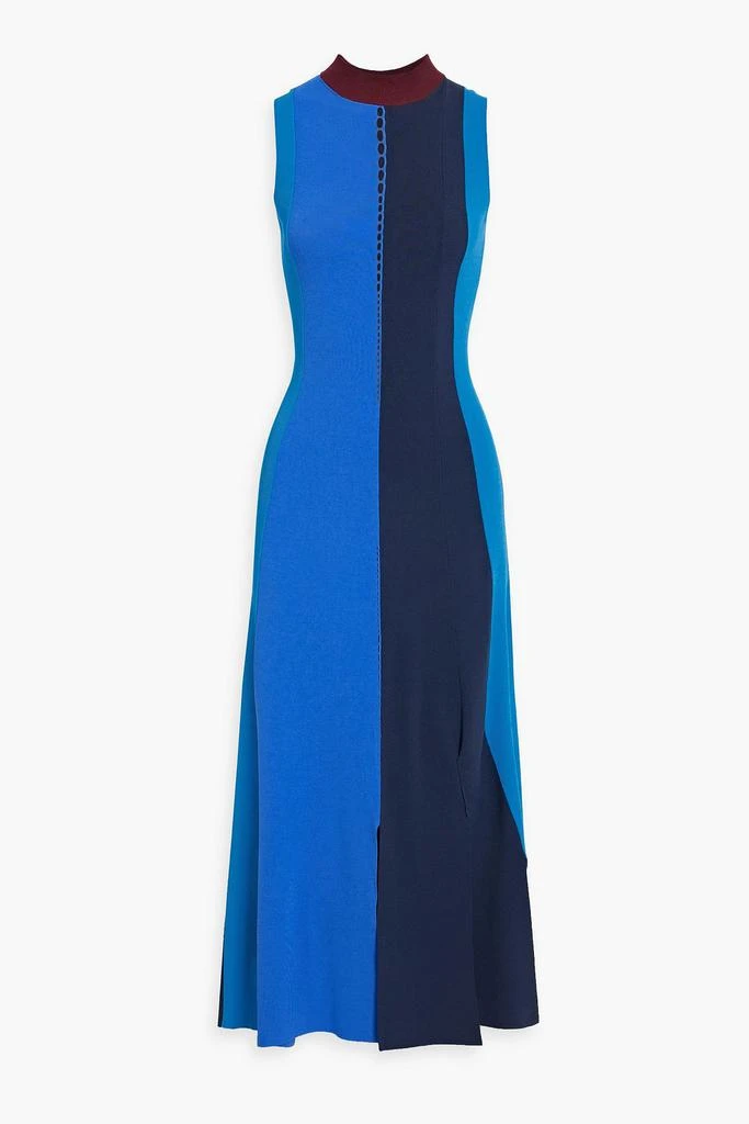 商品ROKSANDA|Color-block stretch-knit midi dress,价格¥4612,第1张图片