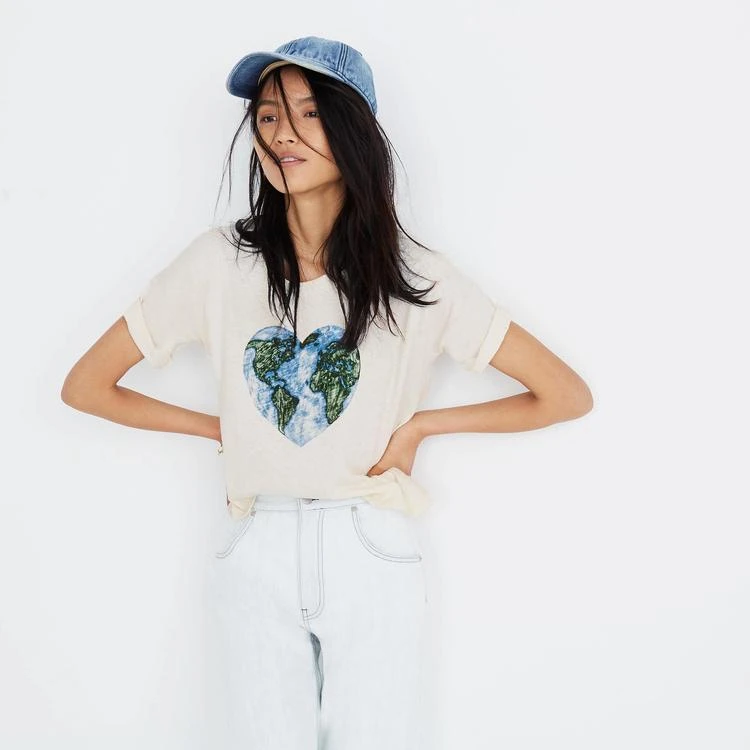商品Madewell|Madewell x Surfrider Foundation 地球母亲联名款T恤,价格¥199,第1张图片