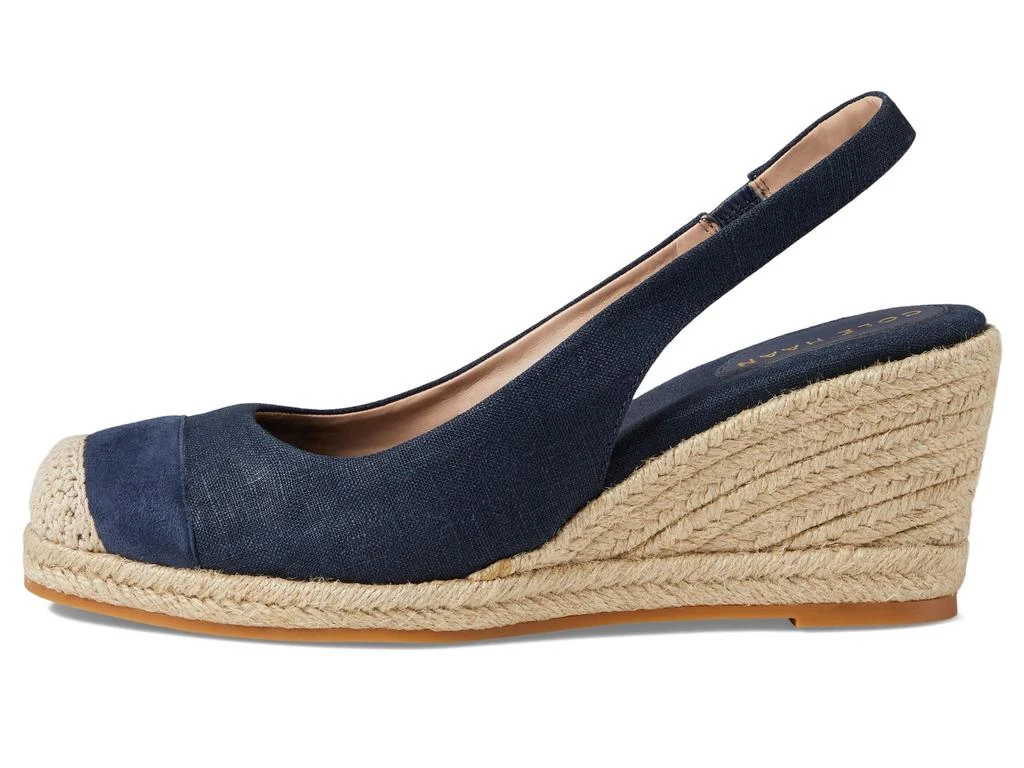 商品Cole Haan|Cloudfeel Espadrille Wedge Slingback 80 mm,价格¥1082,第4张图片详细描述