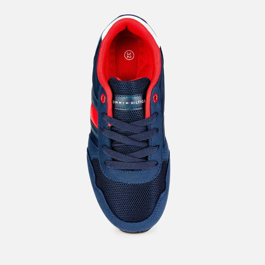 商品Tommy Hilfiger|Tommy Hilfiger Boys' Low Cut Lace-Up Sneaker Blue Blue,价格¥494,第5张图片详细描述