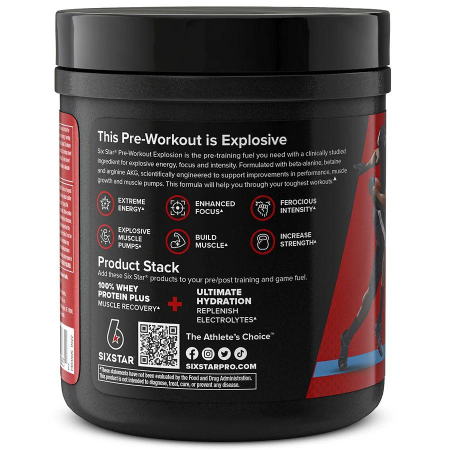 商品Six Star|Pre-Workout Explosion Icy Rocket Freeze,价格¥93,第2张图片详细描述