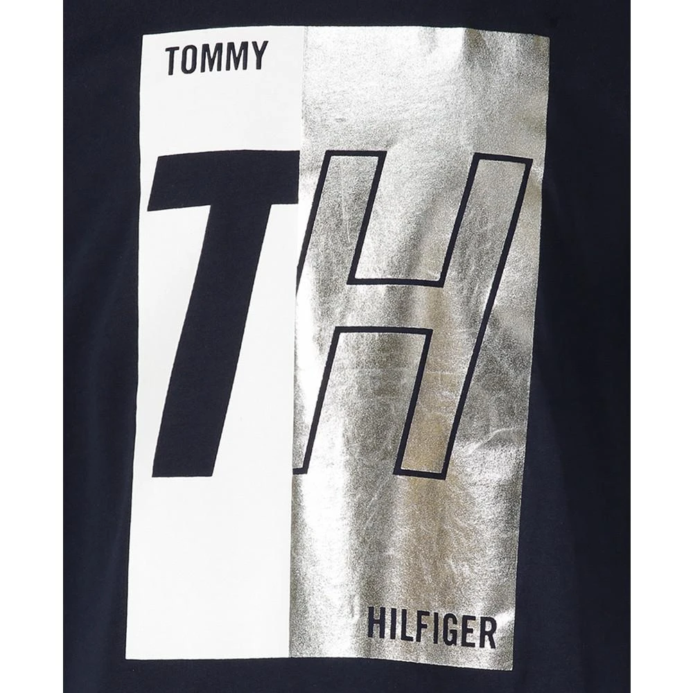 商品Tommy Hilfiger|Little Boys Sport Split Screen Short Sleeve T-shirt,价格¥74,第2张图片详细描述
