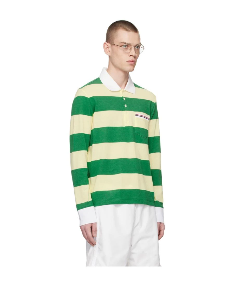 商品【商品预售7天】 Thom Browne|Thom Browne 男士T恤 MJP167AJ0049308 绿色,价格¥3926,第4张图片详细描述