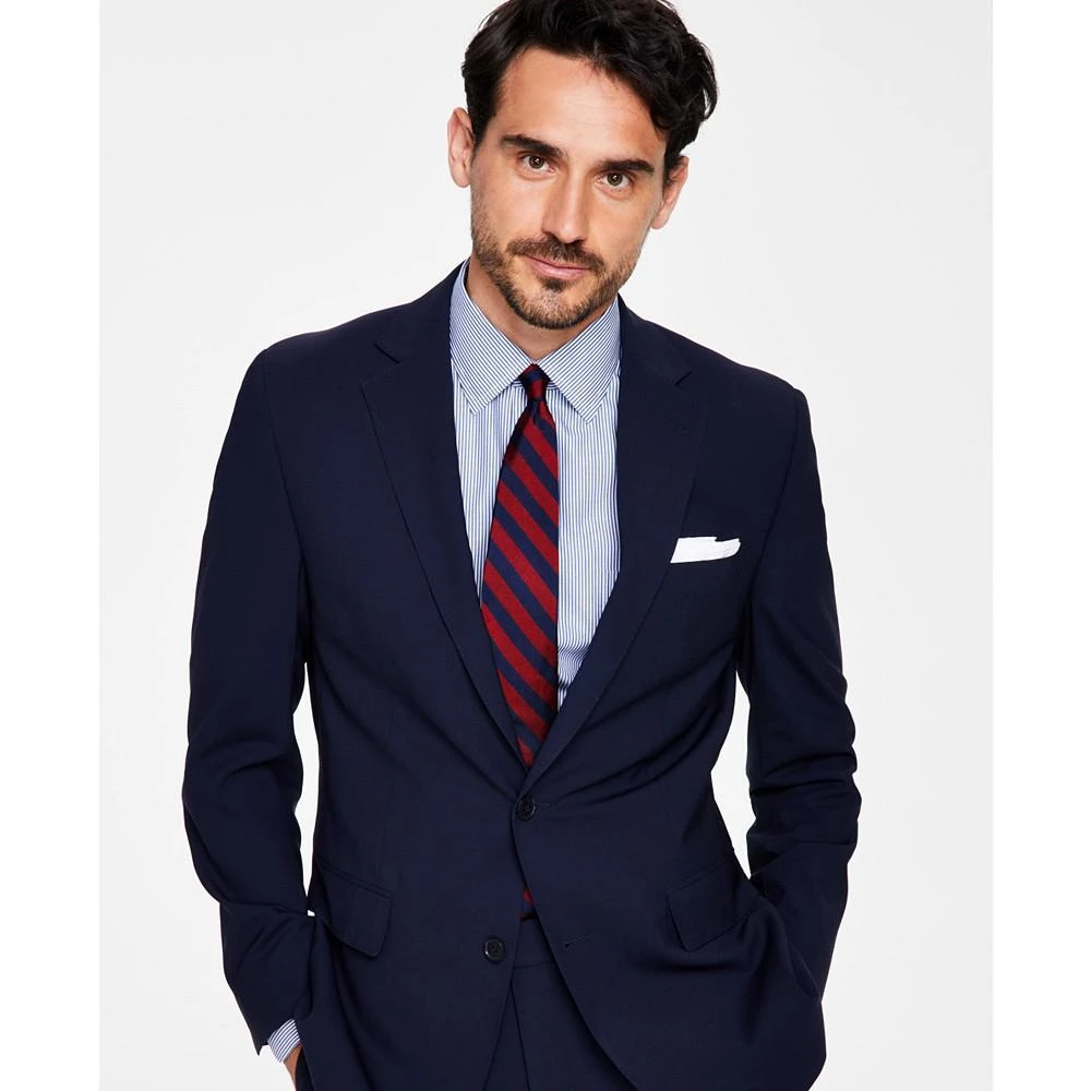 商品Brooks Brothers|Men's Classic-Fit Stretch Wool Blend Suit Jacket,价格¥2023,第3张图片详细描述