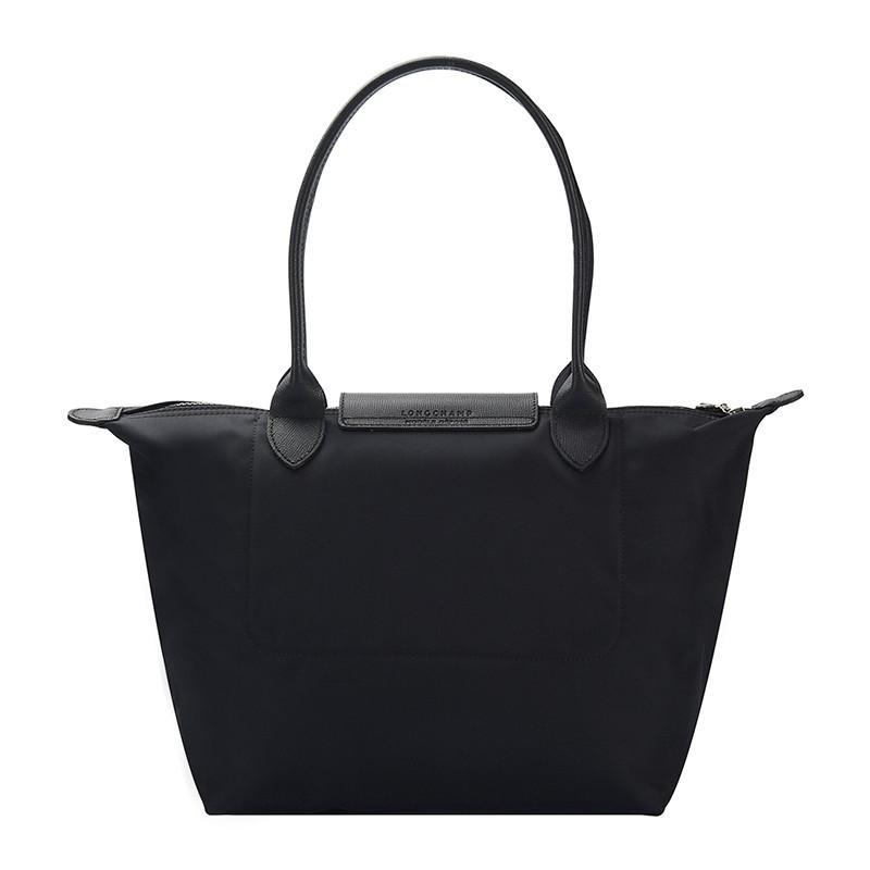 商品[国内直发] Longchamp|珑骧 LONGCHAMP 女士LE PLIAGE NÉO系列黑色小号长柄织物手提单肩包饺子包 L2605 598 001,价格¥733,第4张图片详细描述