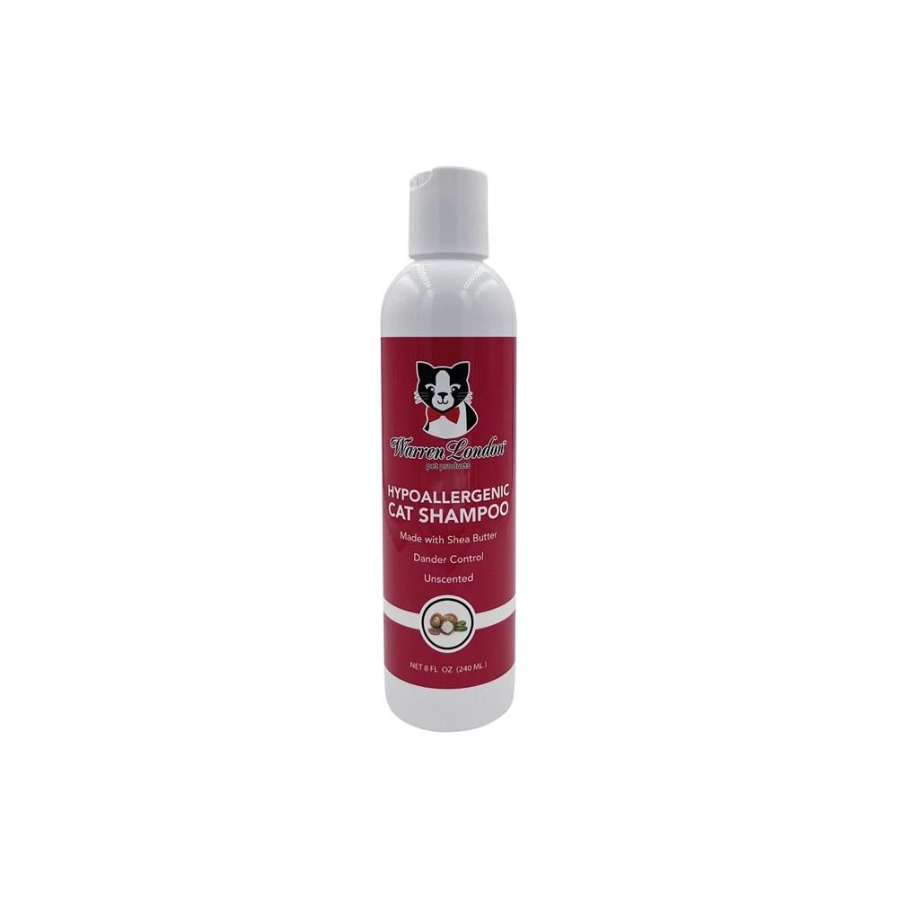 商品Warren London|Hypoallergenic Cat Shampoo and Conditioner by | Cat Bath with Shea Butter to Moisturize Dry Skin | Made In USA,价格¥90,第1张图片