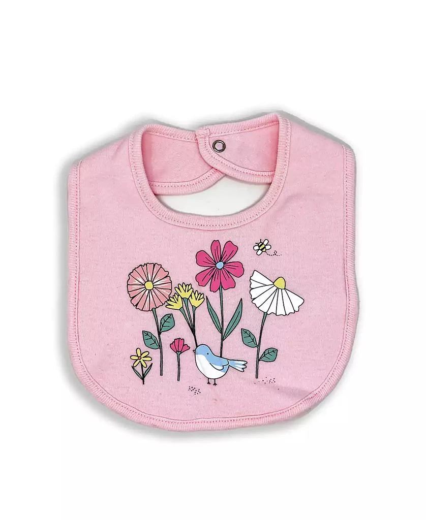 Baby Girls Birdy Floral Layette Gift in Mesh Bag, 5 Piece Set 商品