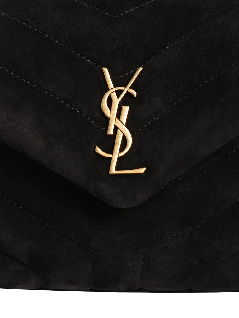 商品Yves Saint Laurent|Toy Loulou Suede Shoulder Bag,价格¥16550,第2张图片详细描述