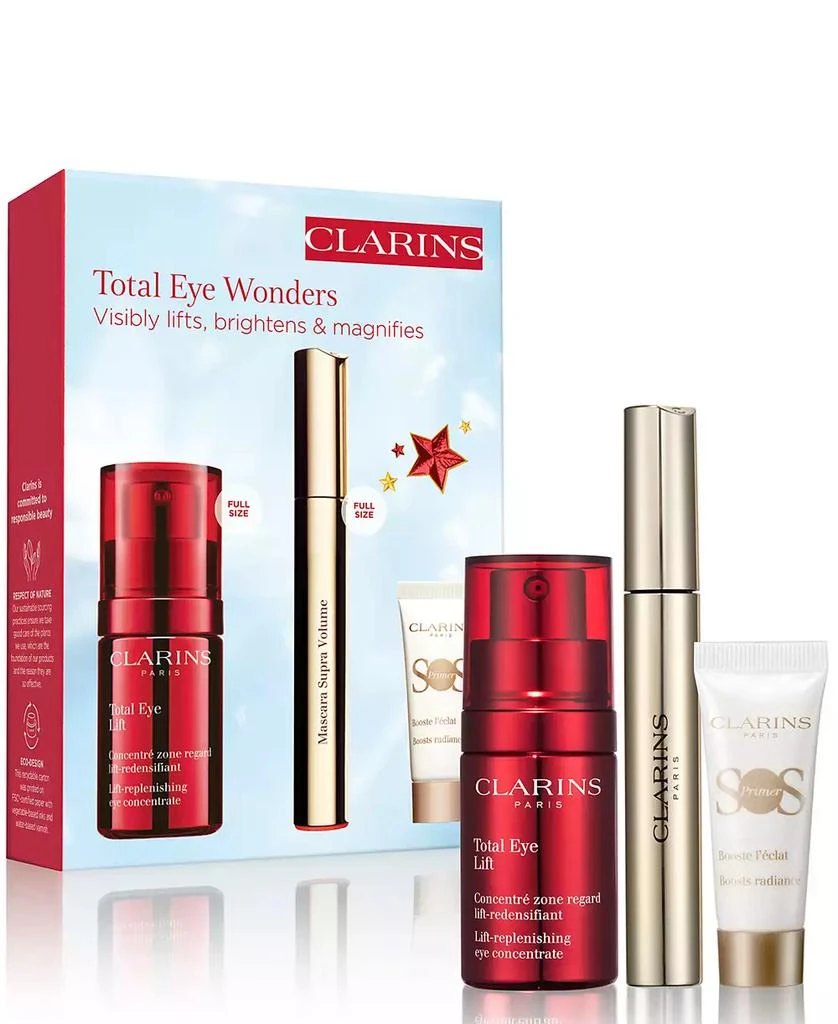 商品Clarins|3-Pc. Total Eye Lift Firming & Smoothing Skincare Set,价格¥733,第1张图片