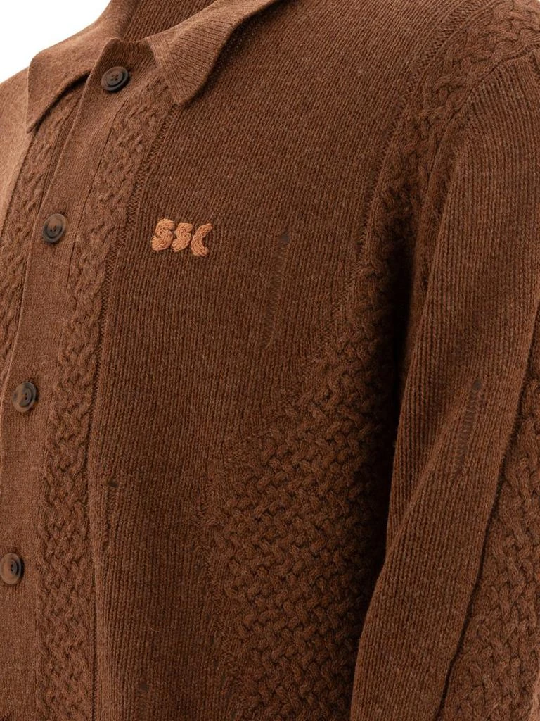 商品Stockholm Surfboard Club|Stockholm Surfboard Club "Broke" Cardigan,价格¥1790,第4张图片详细描述