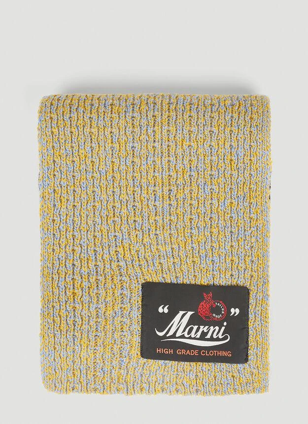 商品Marni|Colour Block Scarf in Beige,价格¥2353,第1张图片