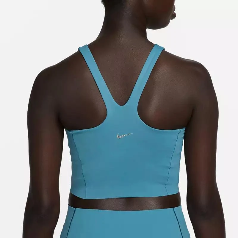 商品NIKE|Nike Women's Yoga Dri-FIT Luxe Cropped Tank Top,价格¥433,第3张图片详细描述