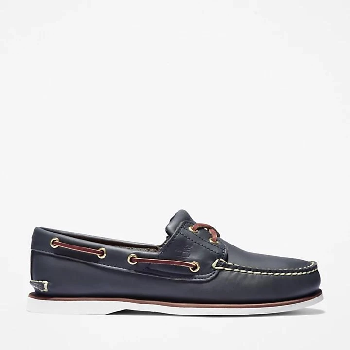 商品Timberland|Classic Two-Eye Boat Shoe for Men in Blue,价格¥1161,第1张图片