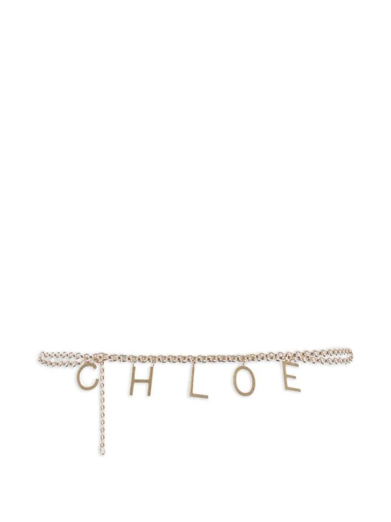 商品Chloé|Chloé Chloé Letters Belt,价格¥4936,第1张图片详细描述