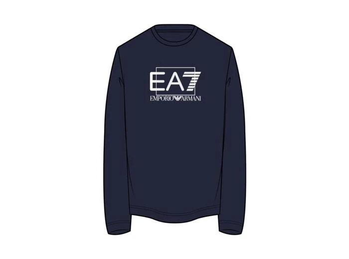 商品EA7|T-Shirt - Bleu Marine,价格¥294,第1张图片