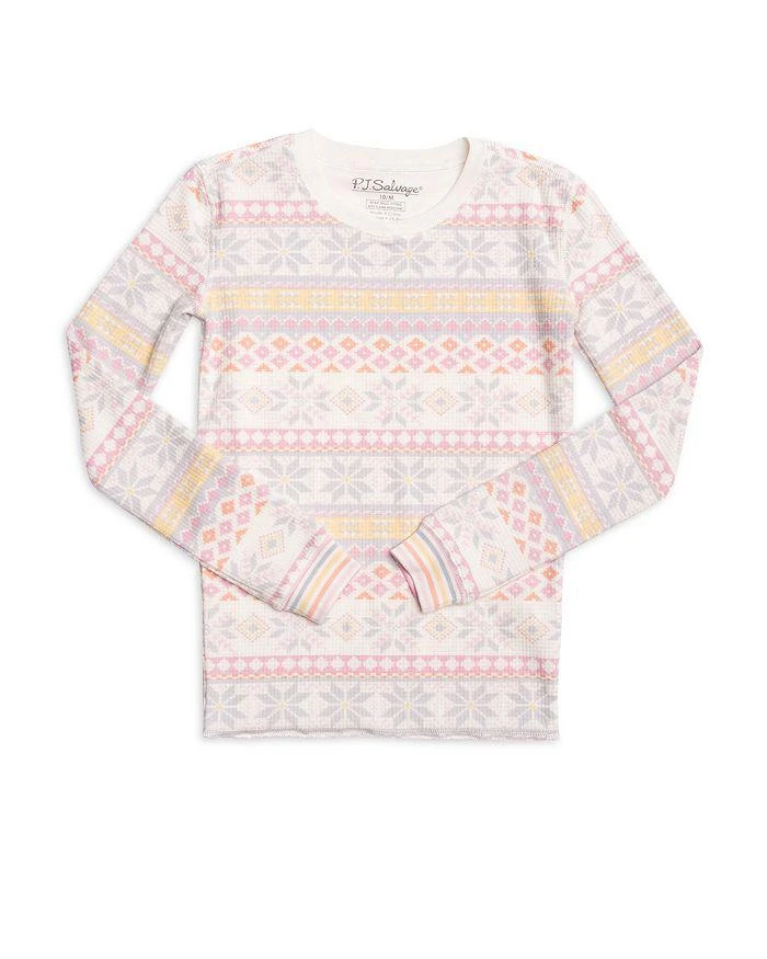 商品PJ Salvage|Girls' 2-Pc. Snug Fit Pajama Set - Little Kid, Big Kid,价格¥182,第2张图片详细描述