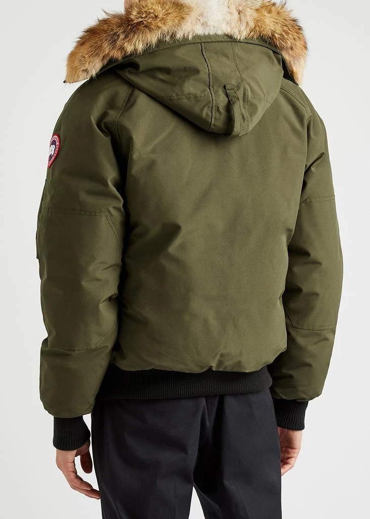 商品Canada Goose|Chilliwack fur-trimmed Arctic-Tech bomber jacket,价格¥10527,第3张图片详细描述