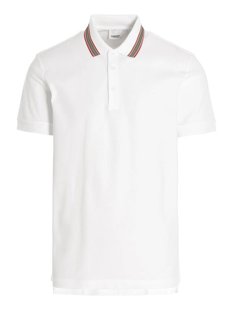 商品Burberry|Burberry Icon Striped Short-Sleeved Polo Shirt,价格¥2419,第1张图片