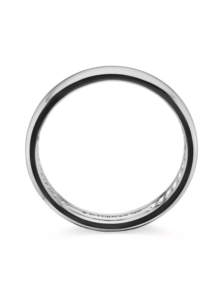 DY Classic Band Ring in 18K White Gold, 3.5mm 商品