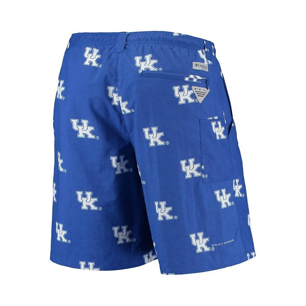 商品Columbia|Men's PFG Royal Kentucky Wildcats Backcast II 8" Omni-Shade Hybrid Shorts,价格¥294,第3张图片详细描述