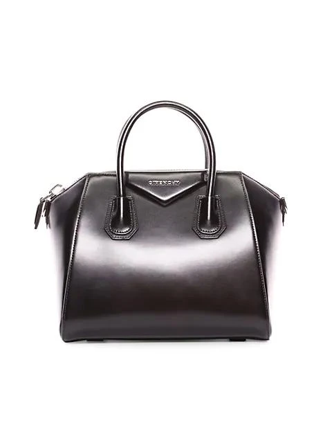 商品Givenchy|Small Antigona Glazed Leather Satchel,价格¥17991,第1张图片