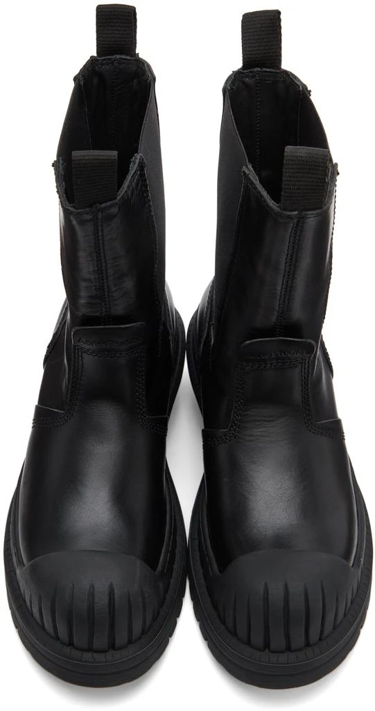 商品Acne Studios|Black Leather Chelsea Boots,价格¥2223,第5张图片详细描述