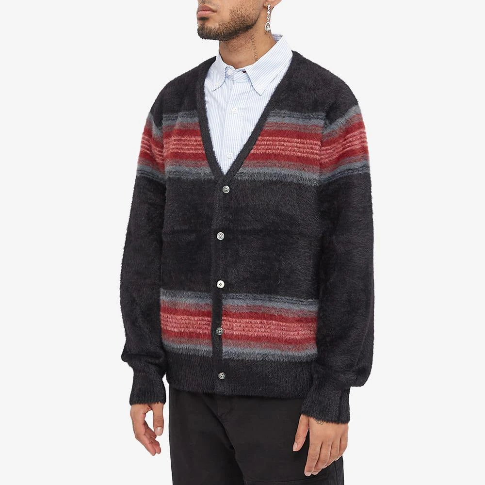 商品STUSSY|Stussy Stripe Shaggy Cardigan,价格¥1403,第2张图片详细描述