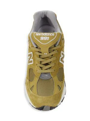 商品New Balance|991 Logo Mesh Sneakers,价格¥1302,第5张图片详细描述