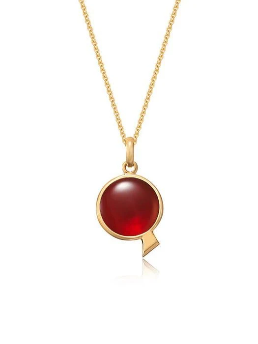 商品hyeres-lor|Penny d' Or M 14K Necklace Sard HL1N8A071Y4500,价格¥5633,第3张图片详细描述