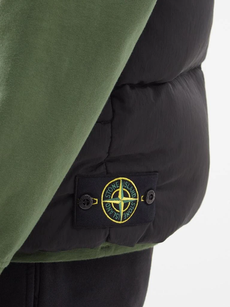商品Stone Island|Logo-patch nylon down gilet,价格¥6611,第4张图片详细描述