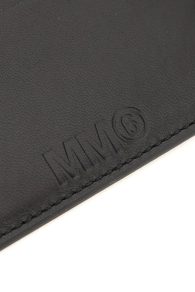 商品MM6|LEATHER CARDHOLDER,价格¥974,第7张图片详细描述