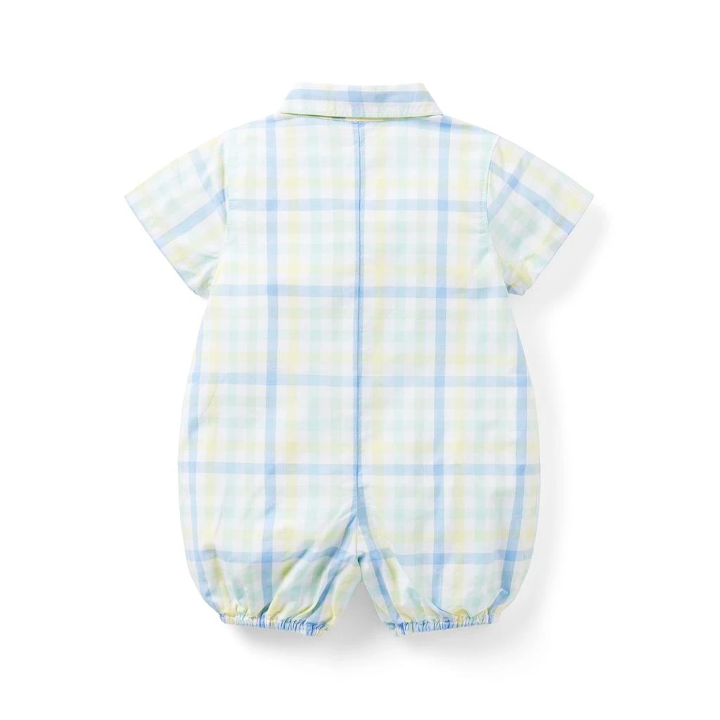 商品Janie and Jack|Plaid Collar Romper (Infant),价格¥276,第2张图片详细描述