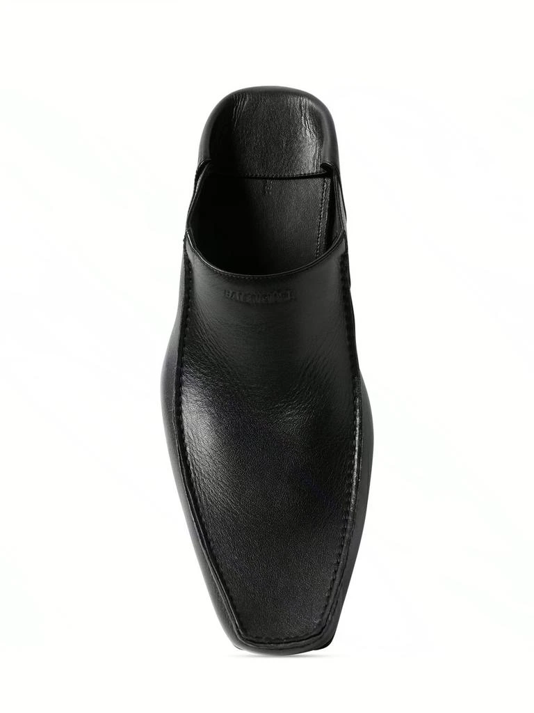 商品Balenciaga|Romeo Leather Mules,价格¥7550,第5张图片详细描述