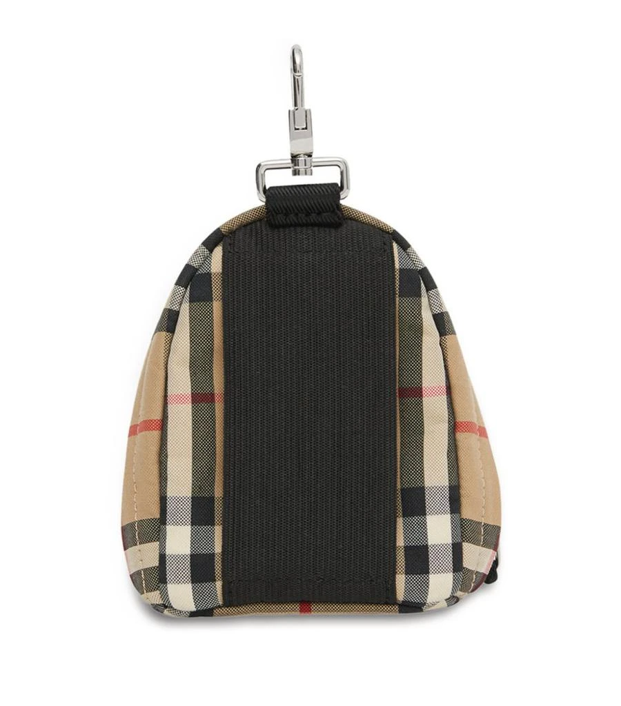 商品Burberry|Vintage Check backpack key charm,价格¥2424,第3张图片详细描述