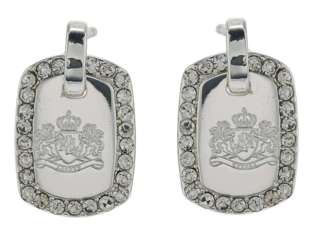 商品Ralph Lauren|Pave Crest Drop Earrings,价格¥241,第1张图片