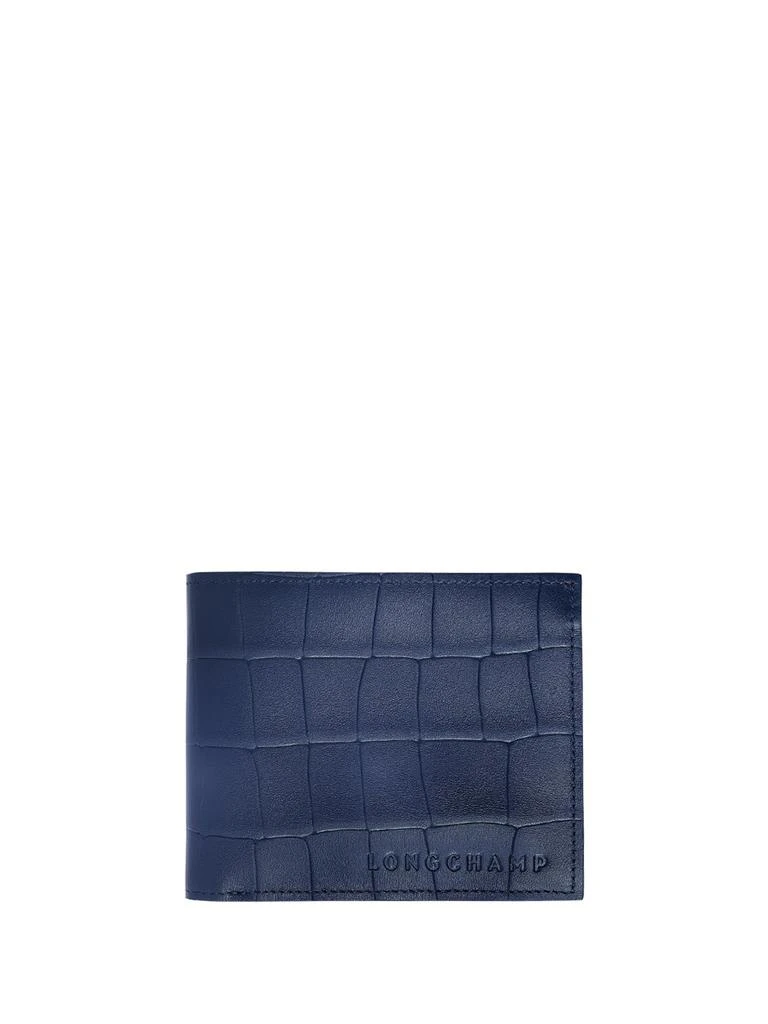 商品Longchamp|Longchamp Croco Block Wallet,价格¥396,第1张图片