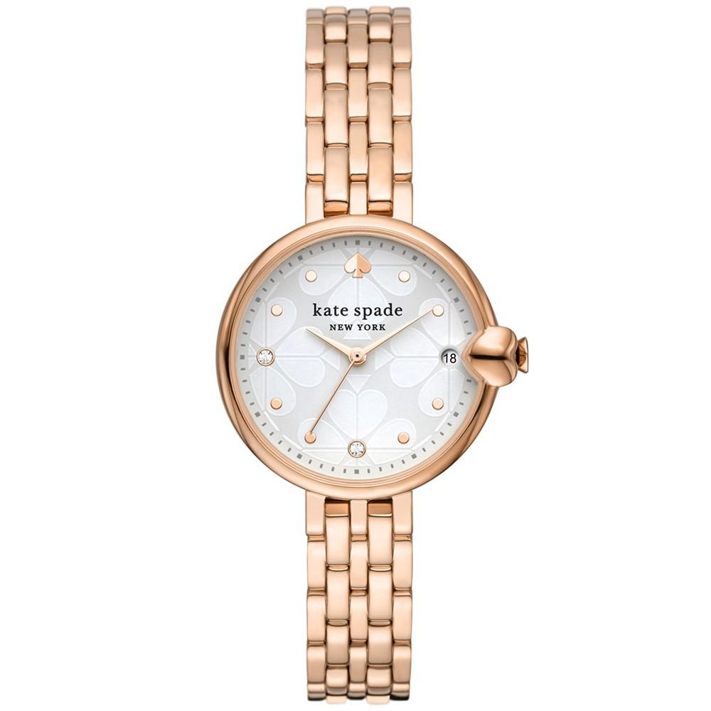 Women's Chelsea Park Three-Hand Date Rose Gold-Tone Stainless Steel Mesh Bracelet Watch, 32mm商品第1张图片规格展示