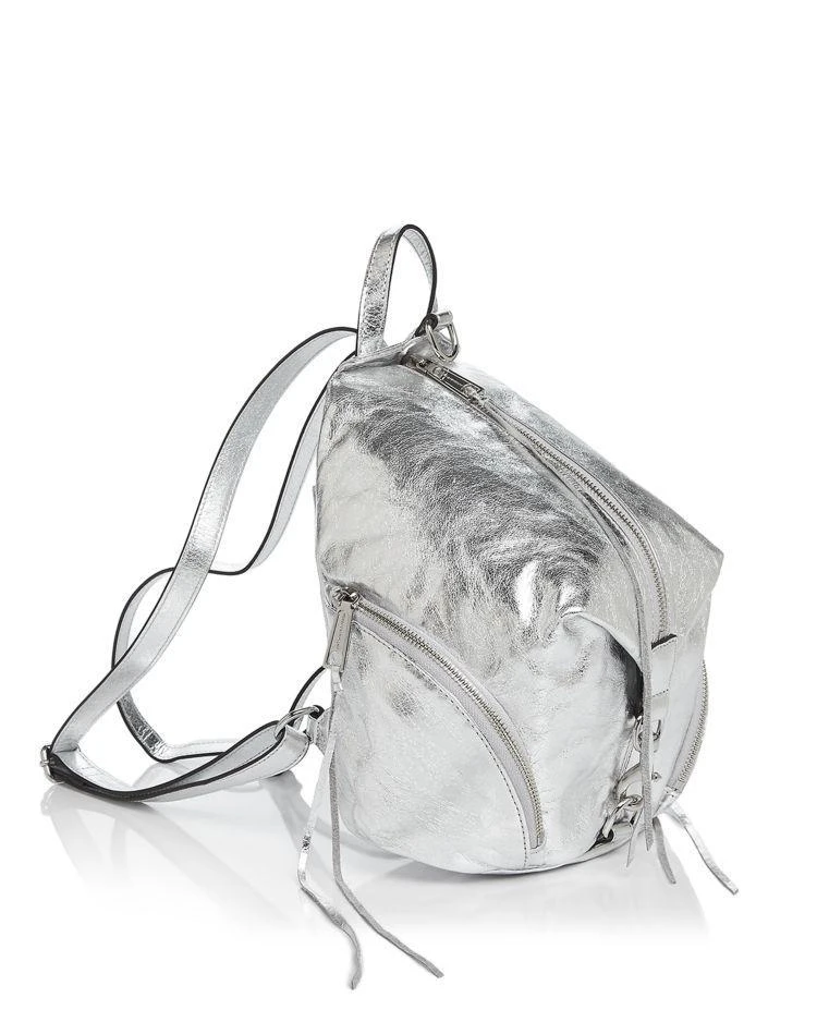 商品Rebecca Minkoff|Rebecca Minkoff Julian Metallic Medium Leather Backpack  ,价格¥1833,第4张图片详细描述