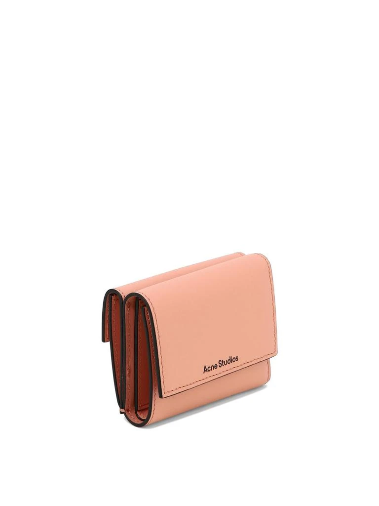 商品Acne Studios|Wallet With Logo Wallets & Card Holders Pink,价格¥1394,第2张图片详细描述