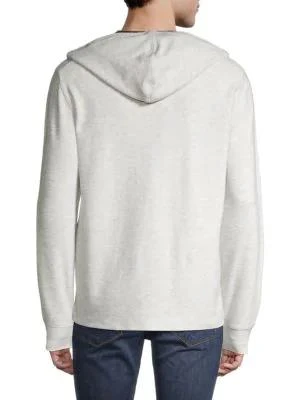 商品Vince|​Textured Quarter-Zip Hoodie,价格¥624,第2张图片详细描述