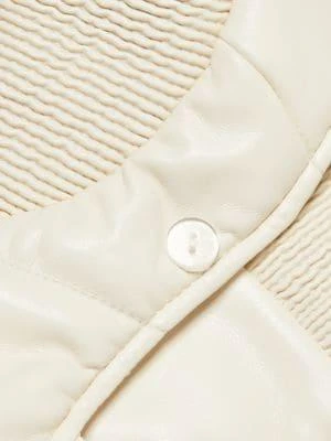 商品VERONICA BEARD|Dealey Faux Leather Dickey Vest,价格¥712,第5张图片详细描述