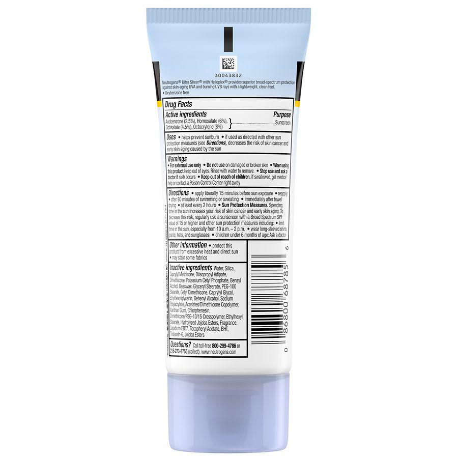 Ultra Sheer Dry-Touch SPF 30 Sunscreen Lotion商品第2张图片规格展示