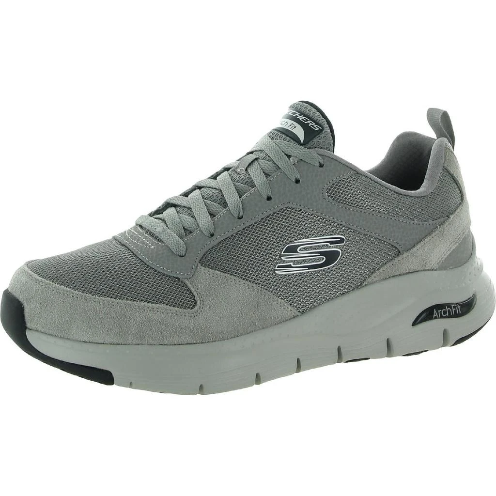 商品SKECHERS|Skechers Mens Arch Fit- Servitica Leather Lifestyle Athletic and Training Shoes,价格¥299,第1张图片