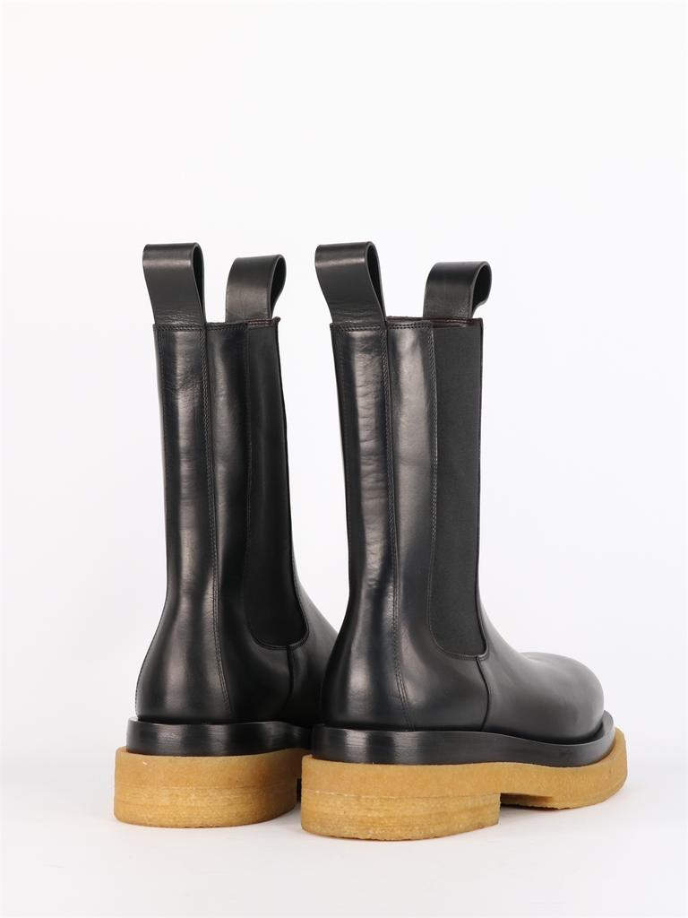 商品Bottega Veneta|Black Lug boots,价格¥4067,第5张图片详细描述