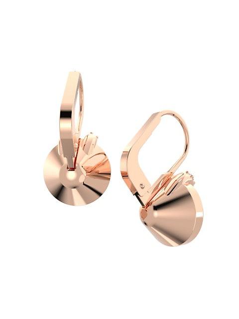 Bella Rose Gold-Tone Plated V-Drop Earrings商品第4张图片规格展示