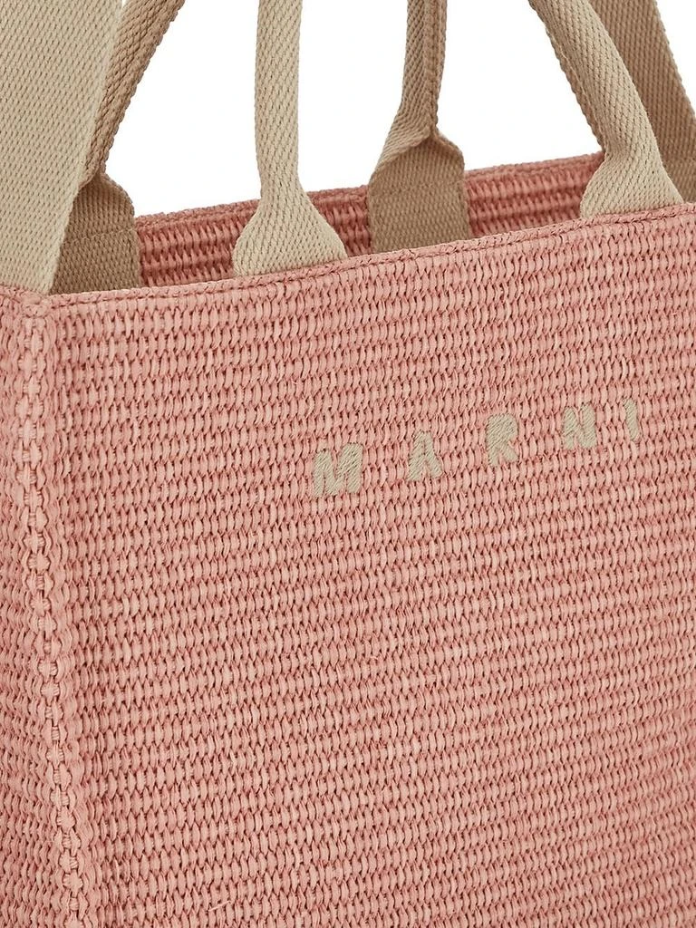 商品Marni|Raffia Effect Small Tote Bag,价格¥3714,第4张图片详细描述