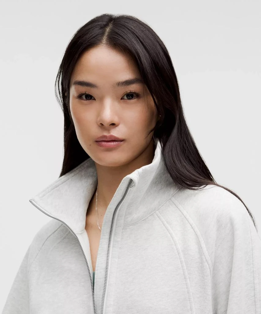 Scuba Oversized Funnel-Neck Half Zip *Long 商品